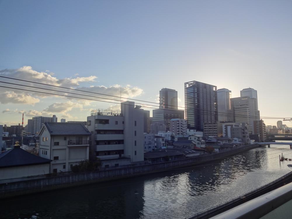 View photos from the dwelling unit. View from the site (December 2013) Shooting