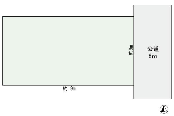 Compartment figure. Land price 49,800,000 yen, Land area 191.73 sq m