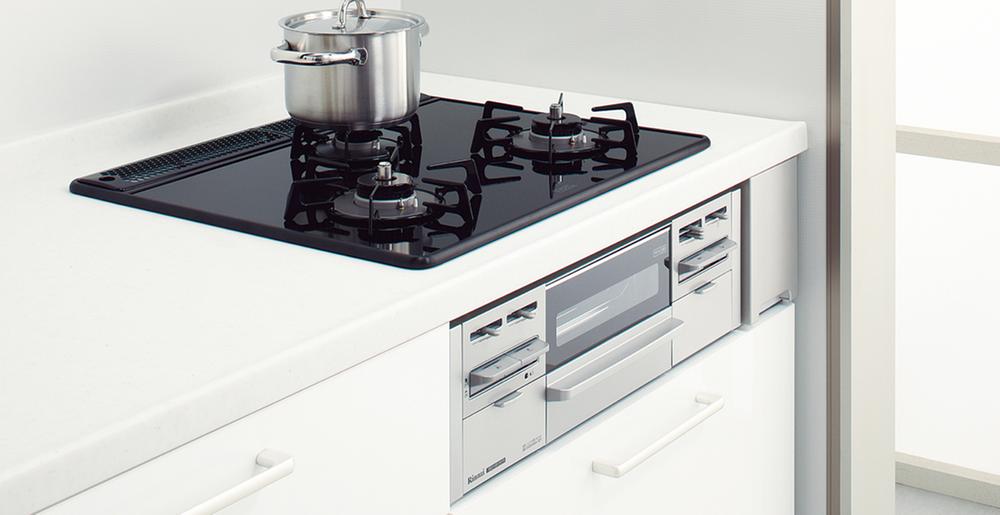Cooling and heating ・ Air conditioning. Glass top stove, which the top plate are using a heat-resistant tempered glass. Care is also much easier than conventional, Also it has been enhanced safety features. Was a pain until now, It is easy from now on be the kitchen of care.
