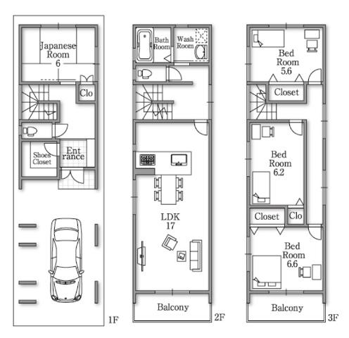 Floor plan. 29,800,000 yen, 4LDK, Land area 59.29 sq m , Floor free per building area 127.98 sq m reference plan