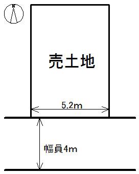 Compartment figure. Land price 25 million yen, Land area 71.1 sq m