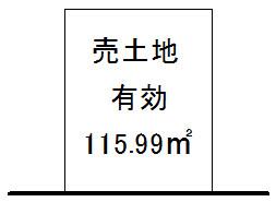 Compartment figure. Land price 14.8 million yen, Land area 130.8 sq m