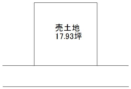 Compartment figure. Land price 14 million yen, 59.29 sq m of no land area 59.29 sq m building conditions