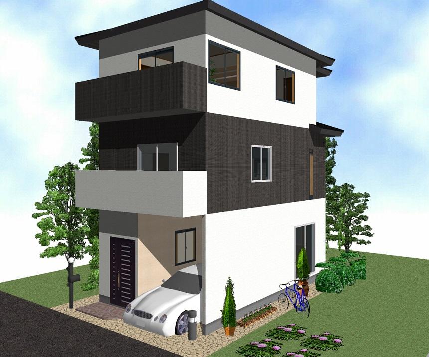 Rendering (appearance). Living a stylish design but also in harmony in the city center of the landscape, More deepen the ties connecting the family.