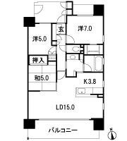 Floor: 3LDK, occupied area: 77.52 sq m, Price: 36,600,000 yen ~ 39,800,000 yen
