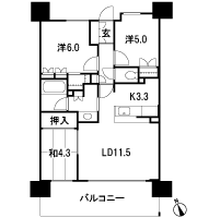 Floor: 3LDK, occupied area: 66.06 sq m, Price: 29,900,000 yen ~ 32.7 million yen