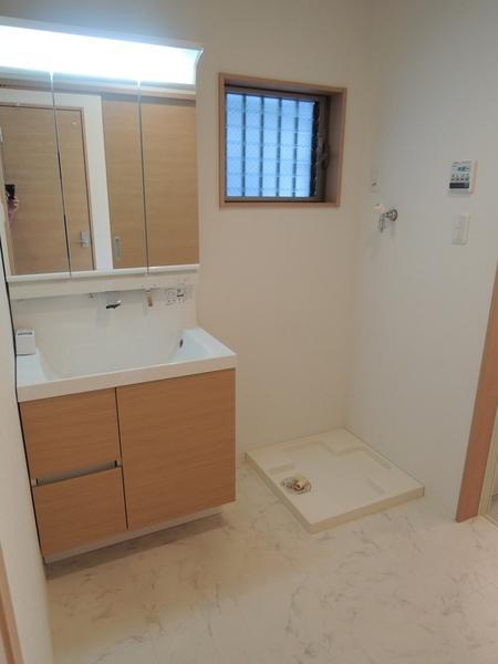 Wash basin, toilet. Modern shampoo dresser. Sanitary also important Place.