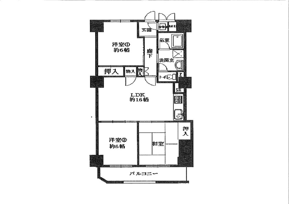 Floor plan. 3LDK, Price 13.8 million yen, Footprint 69 sq m , Balcony area 7.2 sq m 3LDK