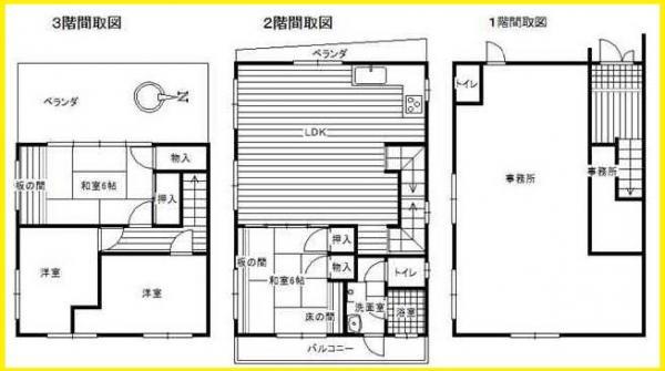 Floor plan. 18 million yen, 4LDK, Land area 83.92 sq m , Building area 165.59 sq m