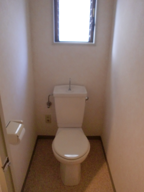 Toilet. Also good ventilation with a small window