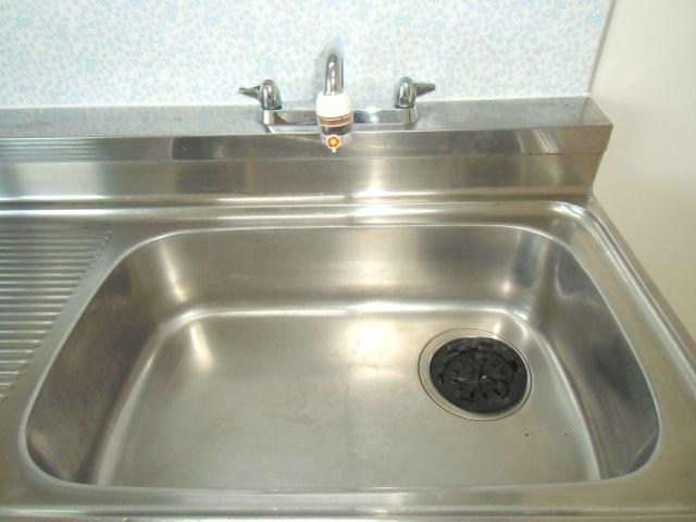 Kitchen. Dishwashing Ease large sink
