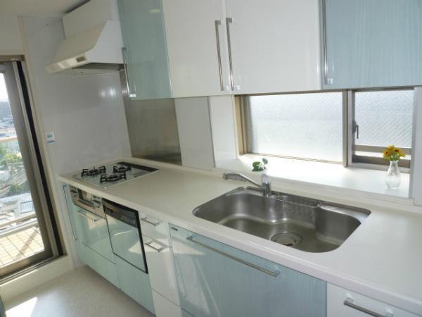 Kitchen. Storage rich system Kitchen. Gas stove is a new article