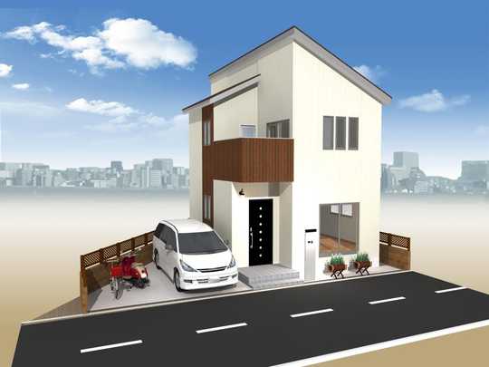 Other building plan example. Building plan example: Building price 14,400,000 yen, Building area 84.47 sq m