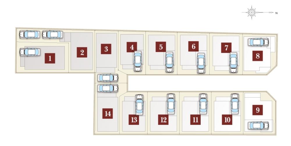 The entire compartment Figure. The entire compartment Figure It is a subdivision of all 14 compartments! !