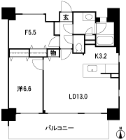 Floor: 1LDK + F (storeroom), the occupied area: 60.28 sq m, Price: 32,362,000 yen