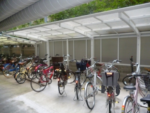 Other common areas. Bicycle-parking space