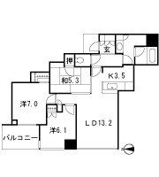 Floor: 3LDK + walk-in closet, the occupied area: 75.78 sq m, Price: 45.8 million yen