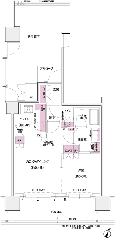 Floor: 1LDK, occupied area: 43.75 sq m, Price: 32,499,000 yen