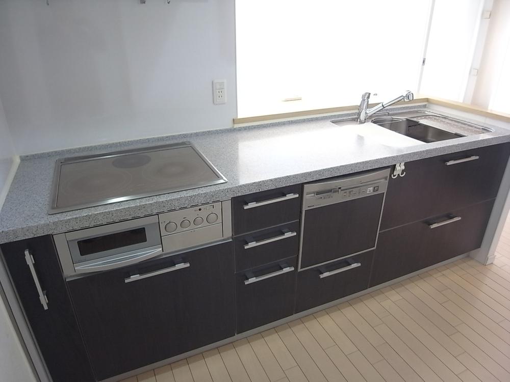 Kitchen. Dishwasher with all-electric kitchen