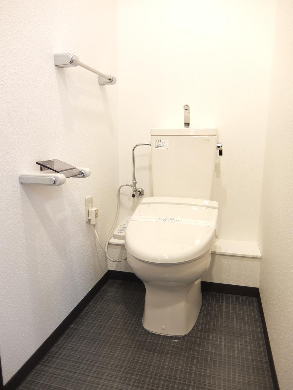 Toilet. Here also renovation completed