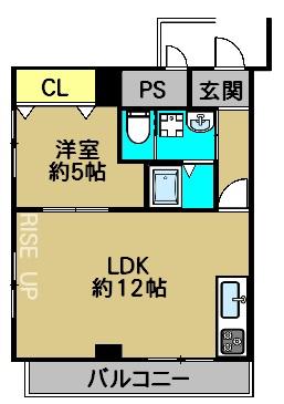 Floor plan. 1LDK, Price 13.8 million yen, It overrides the current situation than the occupied area 44.53 sq m drawings.