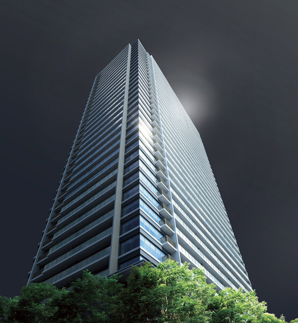 Features of the building.  [appearance] High-rise seismic isolation Tower residence is born in a private side overlooking the Umeda downtown. While snuggle in Umeda to achieve the day-to-day evolution, It is a living space where you can enjoy a private (Rendering)