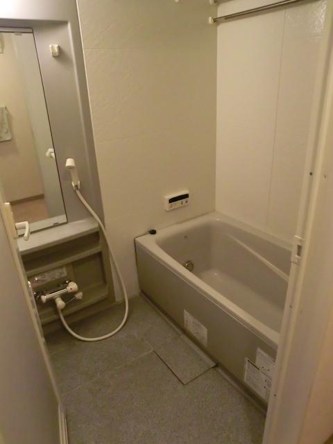 Bathroom. Bathroom is with a heating dryer