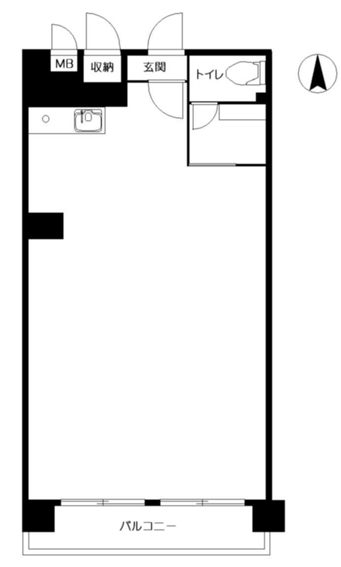 Floor plan. Price 15.8 million yen, Footprint 59.4 sq m , Balcony area 7.02 sq m south-facing! Current, It has become a skeleton