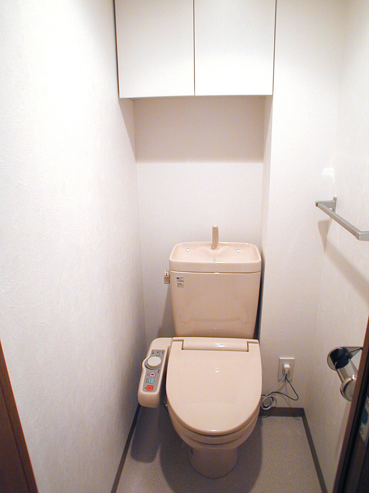 Toilet. Washlet is with. 