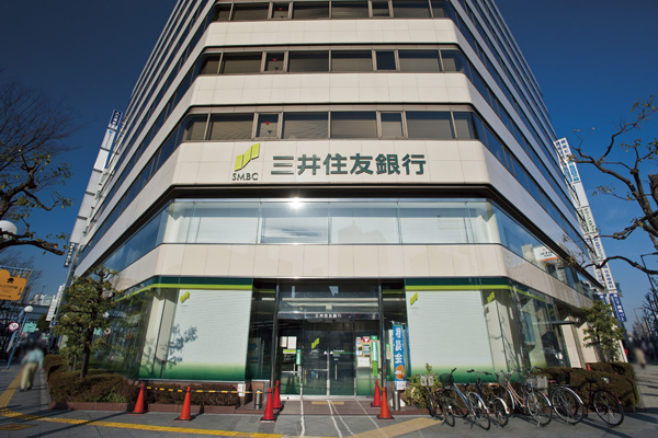 Surrounding environment. Sumitomo Mitsui Banking Corporation Minamimorimachi Branch (6-minute walk ・ About 440m)