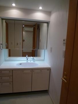 Wash basin, toilet. For the current you live, The photograph is an image.  ※ In fact the room is based on white.