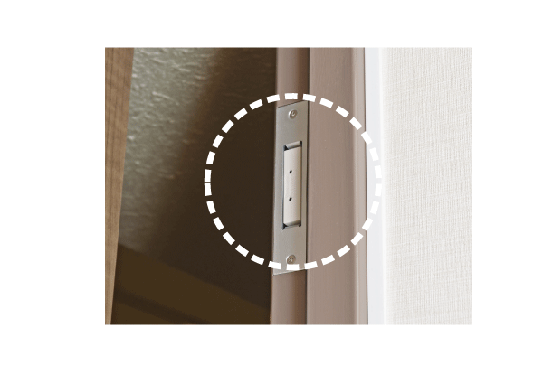 Security.  [Magnet sensor] Installing a magnet sensor to the entrance door. To achieve all households home security services, You watch the lives of safety (same specifications)