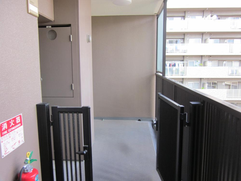 Entrance. Convenient Private porch