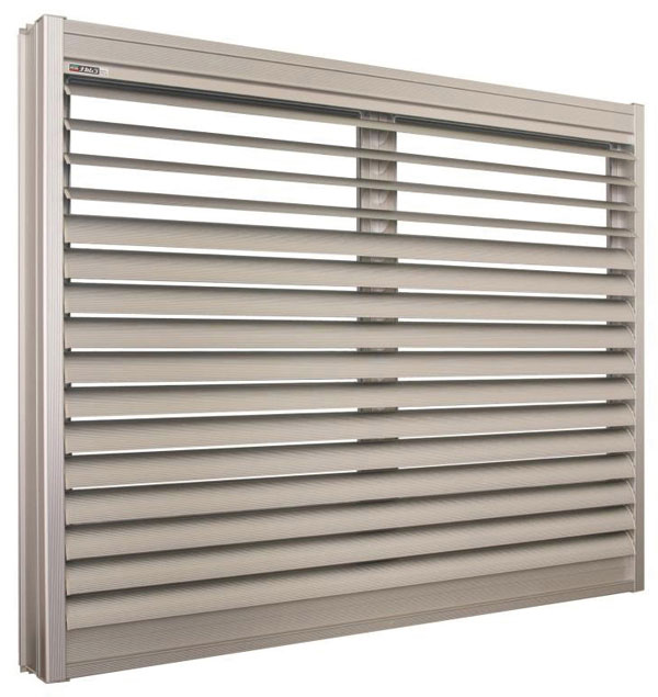 Security.  [Louver surface lattice] Installing a surface grid, which is friendly to crime prevention in the windows facing the shared hallway. By adjusting the angle of the louver, While the securing of privacy, You can adopt the light and wind (B ・ C type same specifications)