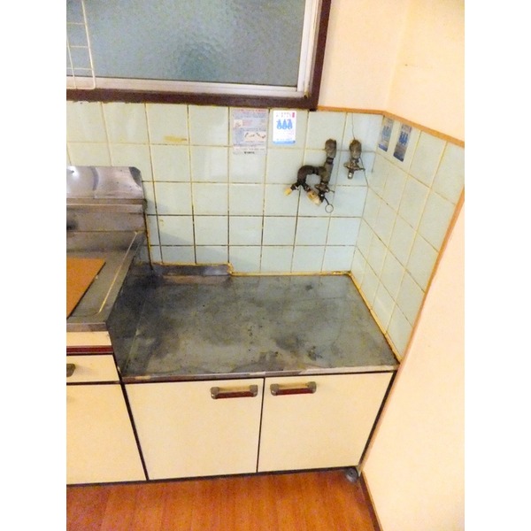 Kitchen. Gas stove installation Allowed ☆ 