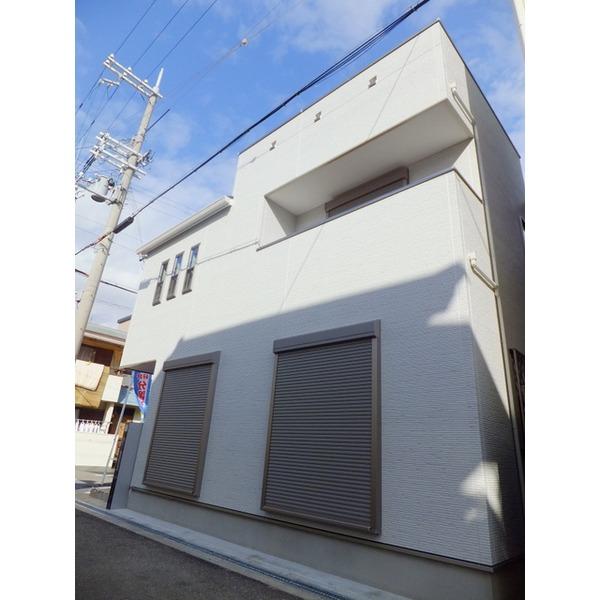 Local appearance photo. Corner lot about 24.7 square meters ・ Frontage also 9.3m