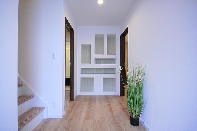 Entrance. Model house