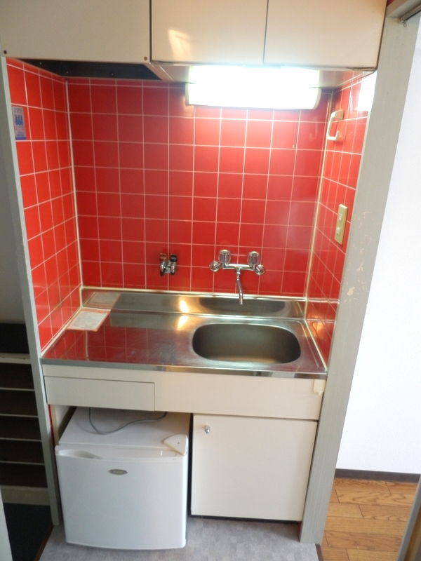 Kitchen.  [Konohana Ward rent] Gas stove installation Allowed ☆ 