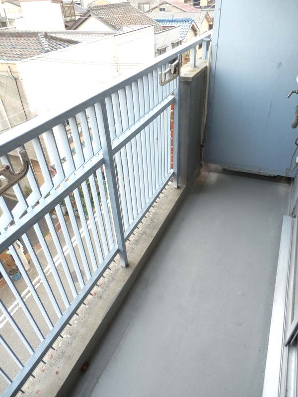 Balcony.  [Konohana Ward rent] Bright balcony facing south ☆ 
