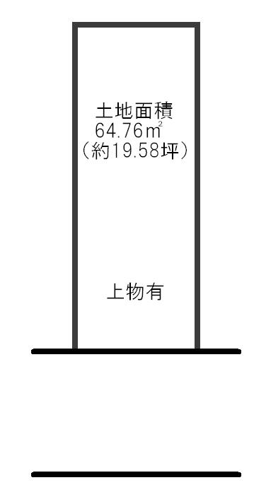 Compartment figure. Land price 12.5 million yen, It is a land area 64.76 sq m drawings. 