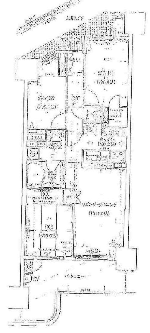 Floor plan. 3LDK, Price 21,800,000 yen, Occupied area 67.37 sq m , Balcony area 14.08 sq m