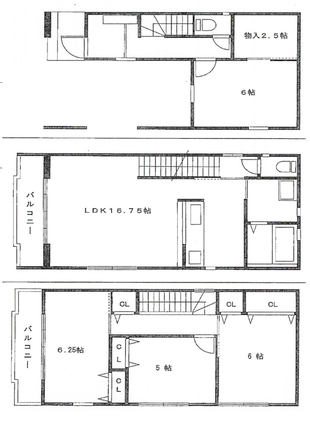 Floor plan. 29,800,000 yen, 4LDK, Land area 61.29 sq m , Building area 99.62 sq m floor plan