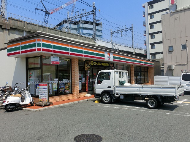 Convenience store. Seven-Eleven Osaka Nishikujo 5-chome up (convenience store) 75m
