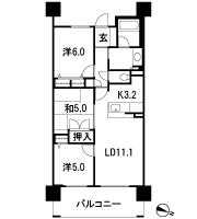 Floor: 3LDK, occupied area: 68.41 sq m, Price: 18.9 million yen ~ 25,400,000 yen