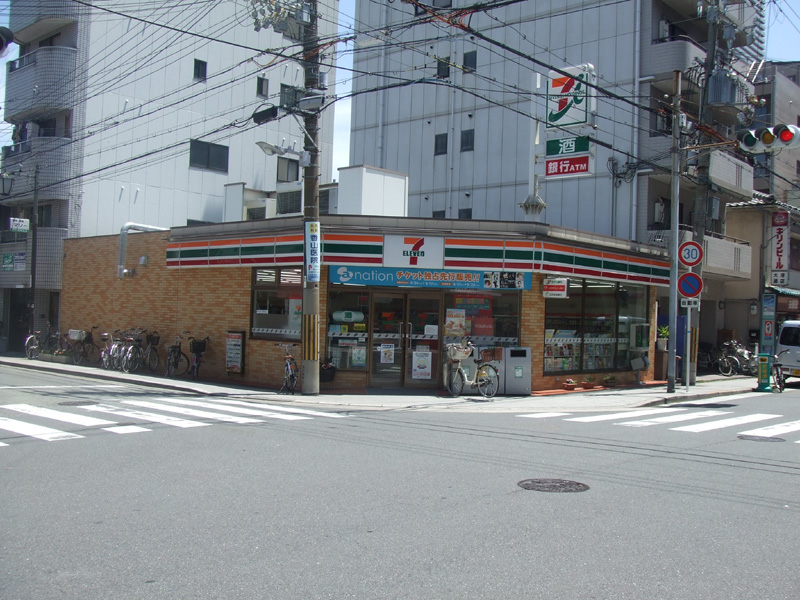 Convenience store. Seven-Eleven Osaka Benten 4-chome up (convenience store) 281m