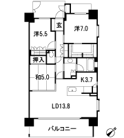 Floor: 3LDK + WIC, the occupied area: 80.21 sq m, Price: 32.9 million yen