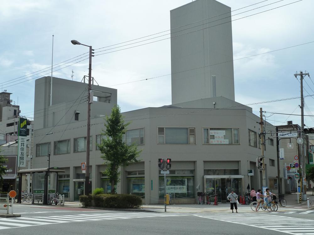 Bank. 400m Sumitomo Mitsui Banking Corporation Minato branch to Sumitomo Mitsui Banking Corporation Port Branch