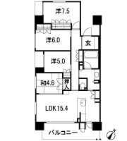 Floor: 4LDK, occupied area: 90 sq m, Price: 34,830,000 yen ~ 37,300,000 yen
