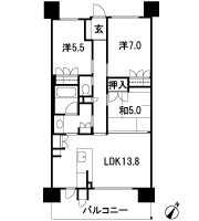 Floor: 3LDK, occupied area: 72.47 sq m, Price: 26,670,000 yen ・ 29,940,000 yen