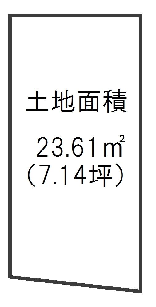 Compartment figure. Land price 4.7 million yen, No land area 23.61 sq m building conditions